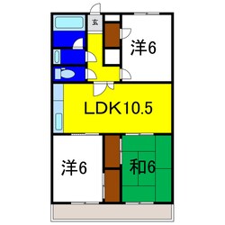 カサコモダPART1の物件間取画像